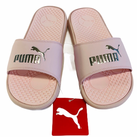 Pink puma slides size 8 Clearance